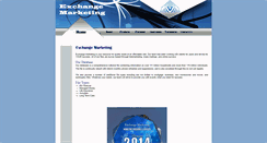 Desktop Screenshot of exchangemarketing.com